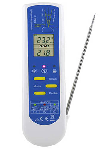 Ecolab Infrared/Thermocouple Probe Thermometer
